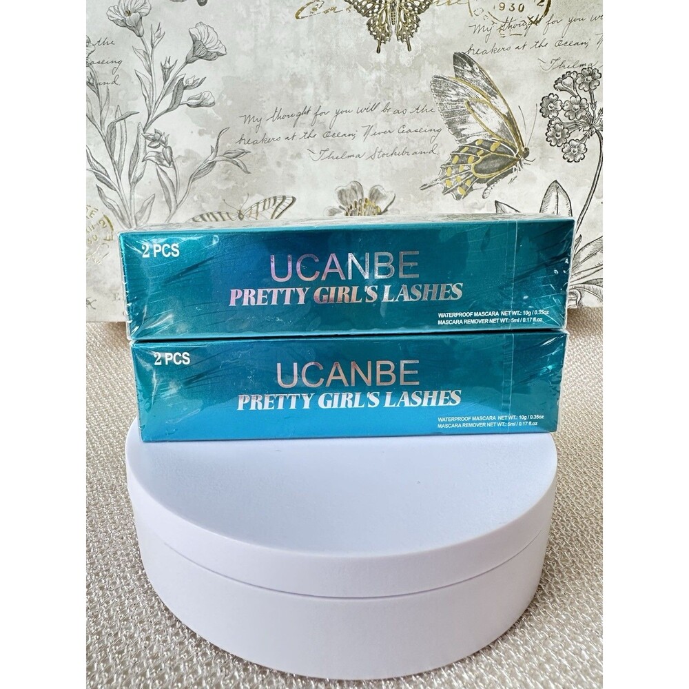 Set 2 UCANBE Pretty Girl Lashes Includes Mascara And Remover